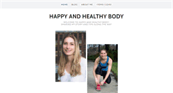 Desktop Screenshot of happyandhealthybody.com